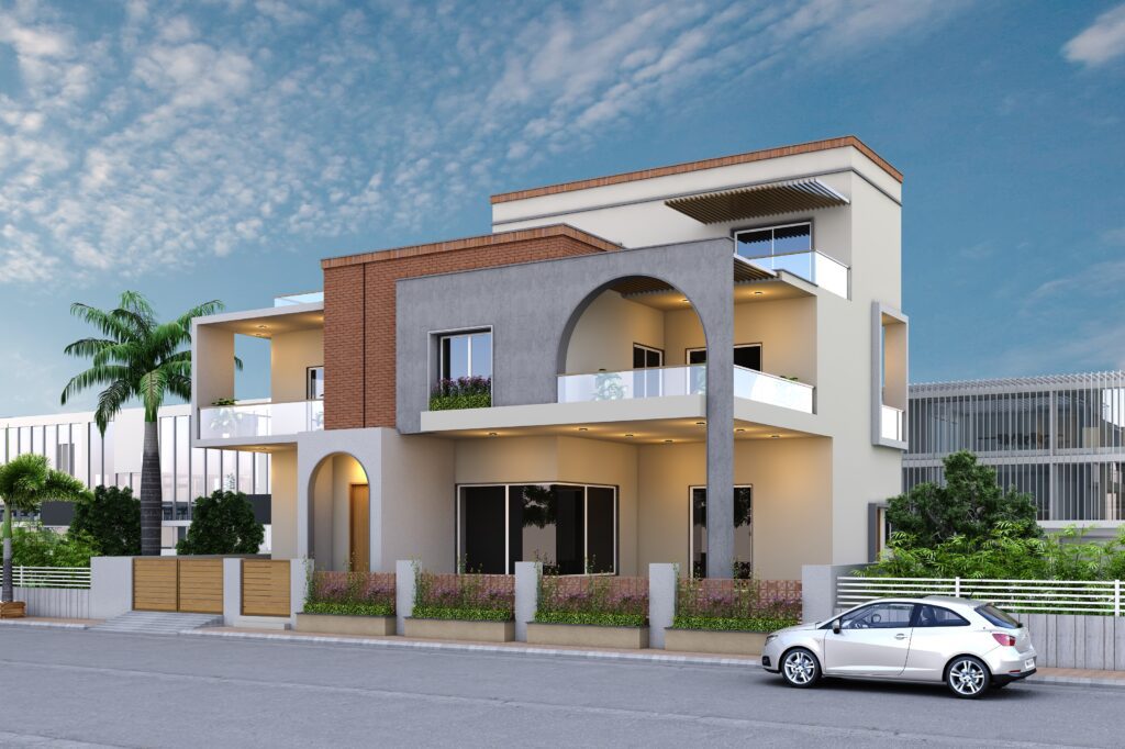 Elegant Bungalow Design – Shaligram Bungalows