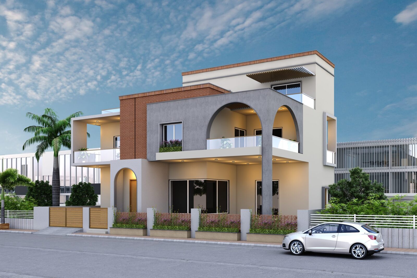 Elegant Bungalow Design – Shaligram Bungalows